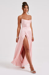 Bethany Maxi Dress - Blush Dress Babyboo Fashion Premium Exclusive Design