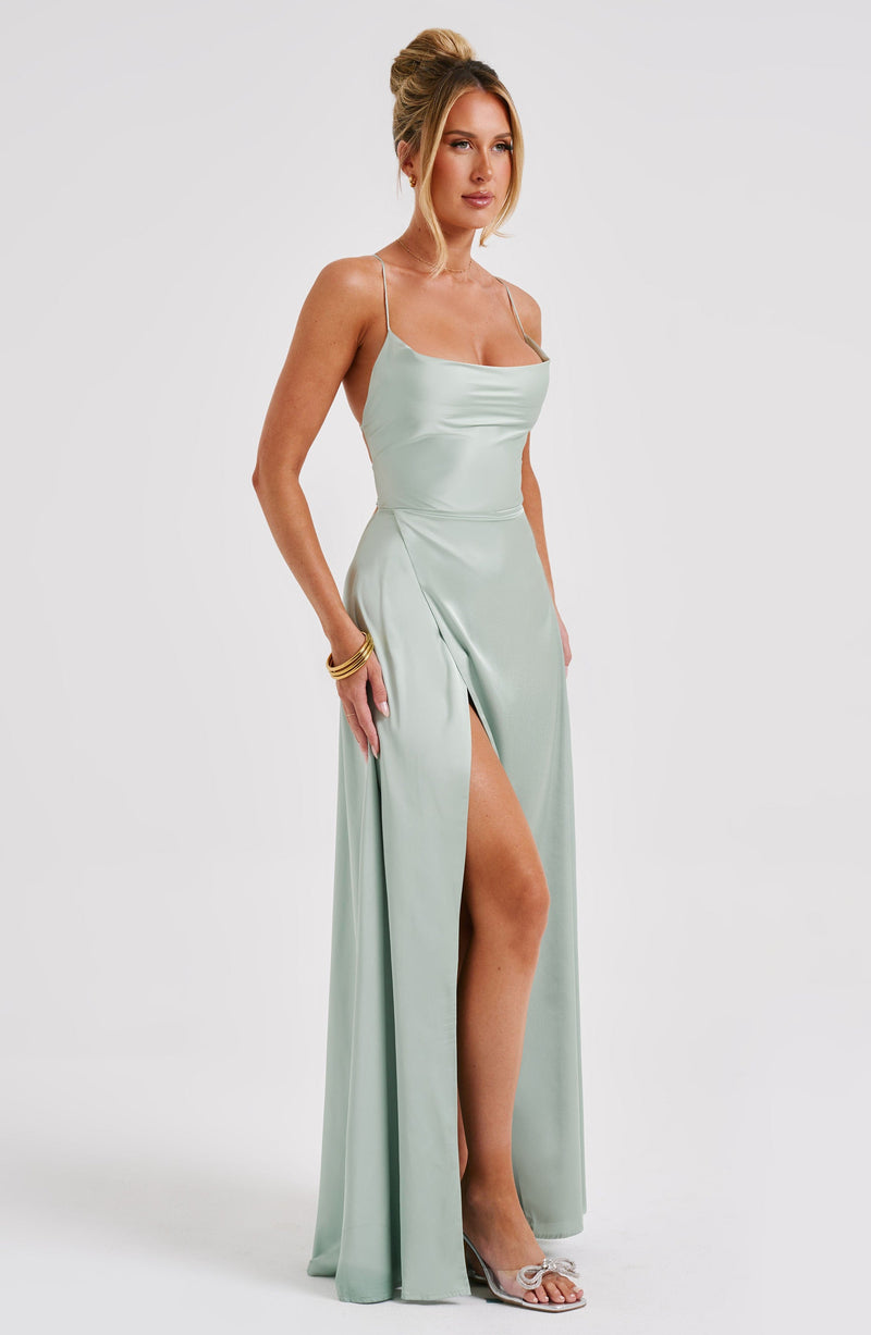 Bethany Maxi Dress - Sage Dress Babyboo Fashion Premium Exclusive Design