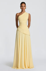 Bianca Maxi Dress - Lemon Dress Babyboo Fashion Premium Exclusive Design