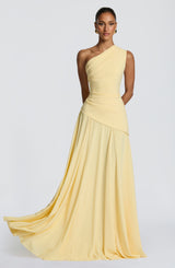 Bianca Maxi Dress - Lemon Dress Babyboo Fashion Premium Exclusive Design