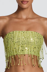 Blaise Top - Olive Tops Babyboo Fashion Premium Exclusive Design