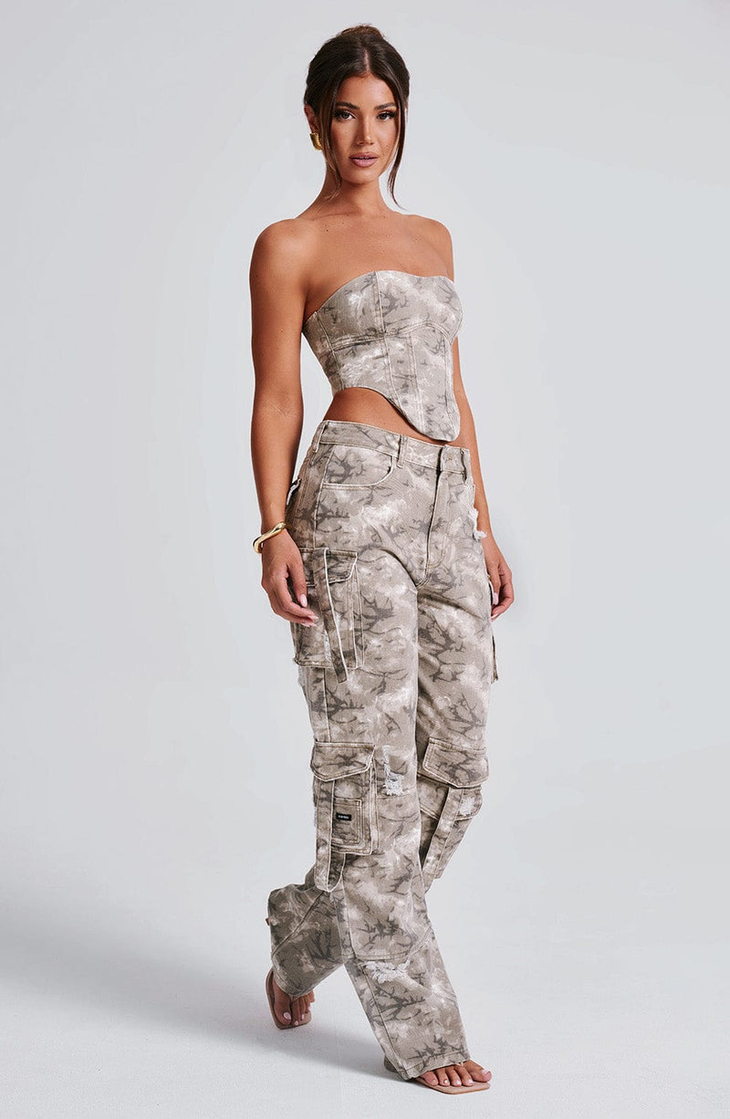 Brooklyn Cargo Pant - Camo Print Pants Babyboo Fashion Premium Exclusive Design