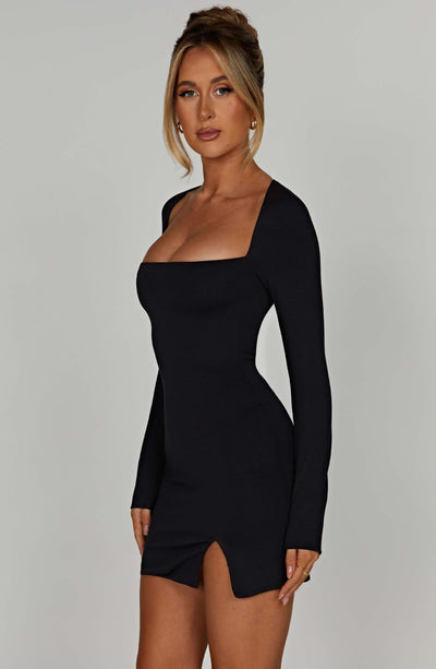 Brylee Mini Dress - Black Dress Babyboo Fashion Premium Exclusive Design