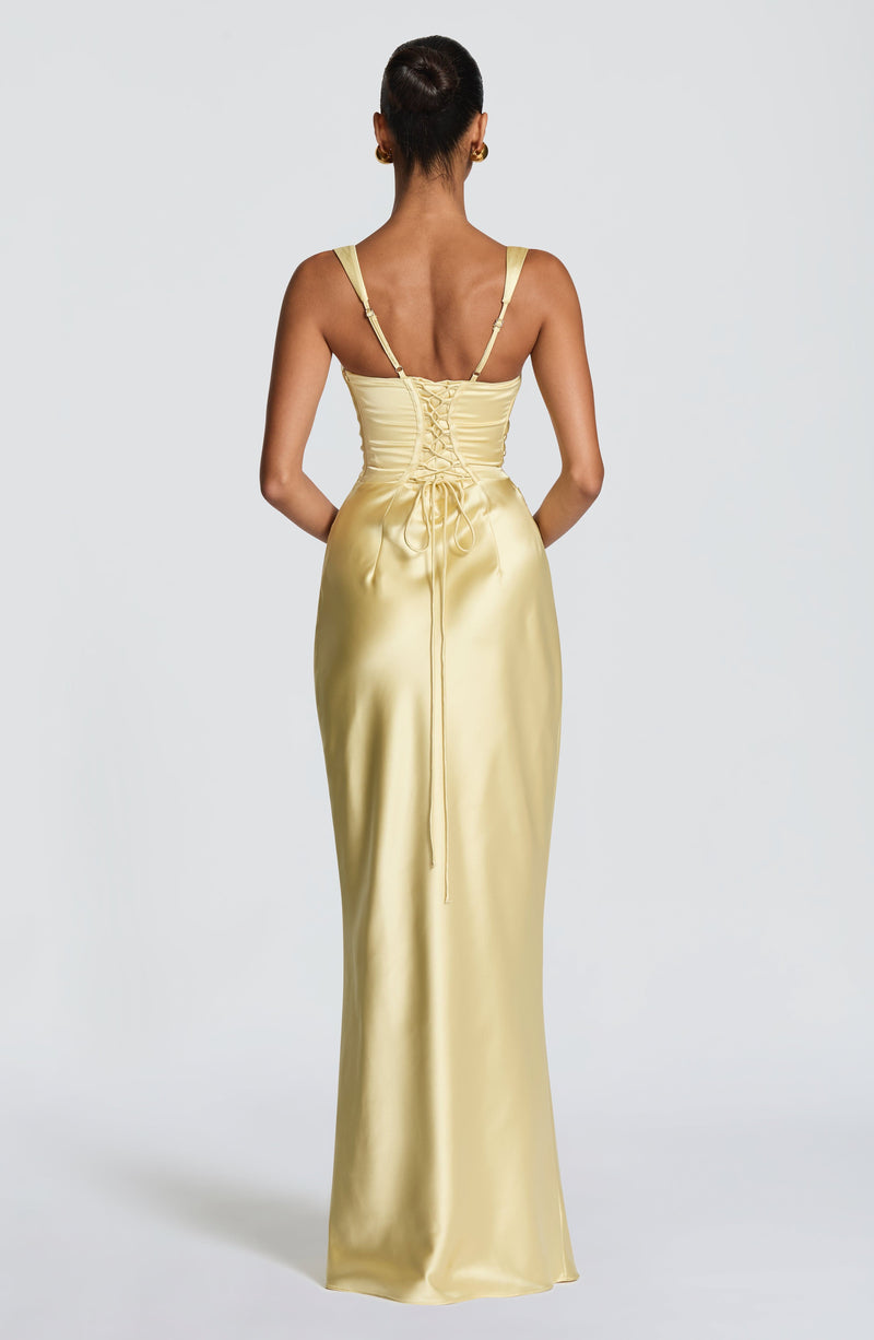 chinese dress ladies Yellow Maxi Dress - Calanthe Maxi Dress