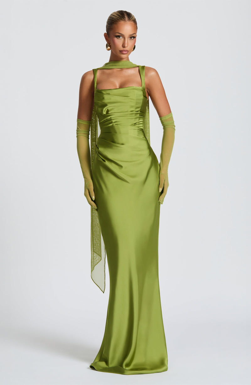 Olive Calanthe Maxi Dress Olive Calanthe Maxi Dress