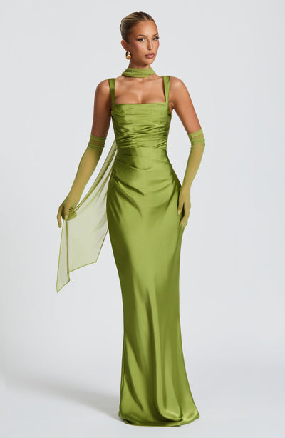 Olive Calanthe Maxi Dress Olive Calanthe Maxi Dress