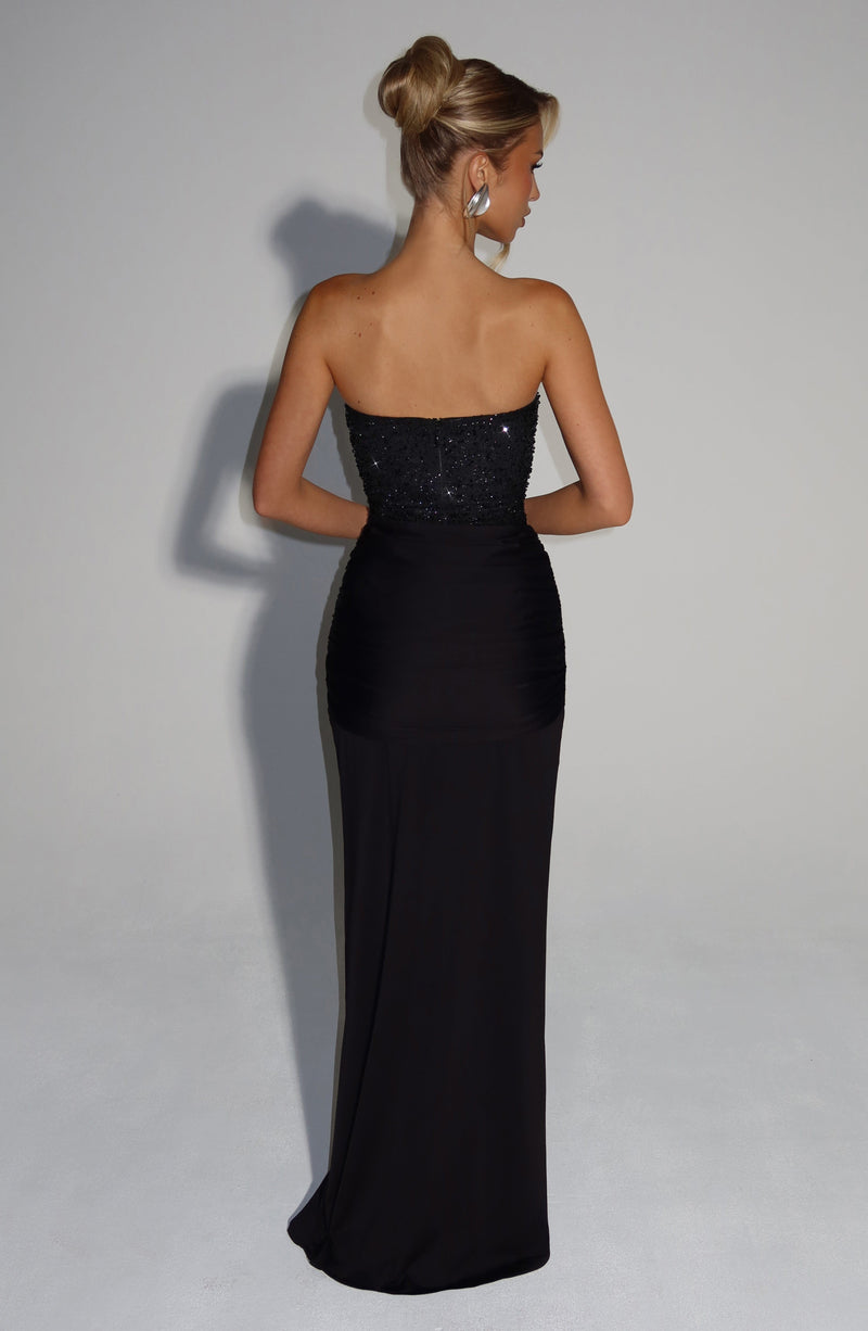 Carina Maxi Dress - Black Carina Maxi Dress - Black
