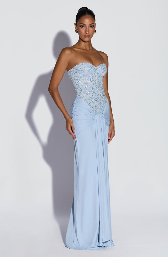 Babyboo — Carina Maxi Dress Glacier Blue