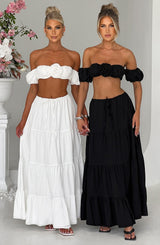 Carmen Maxi Skirt - Black Skirt Babyboo Fashion Premium Exclusive Design