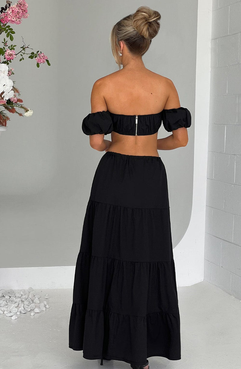 Carmen Maxi Skirt - Black Skirt Babyboo Fashion Premium Exclusive Design
