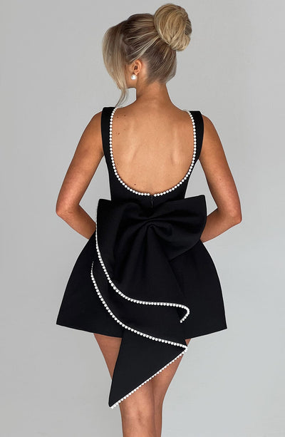 Carrie Mini Dress - Black Carrie Mini Dress - Black