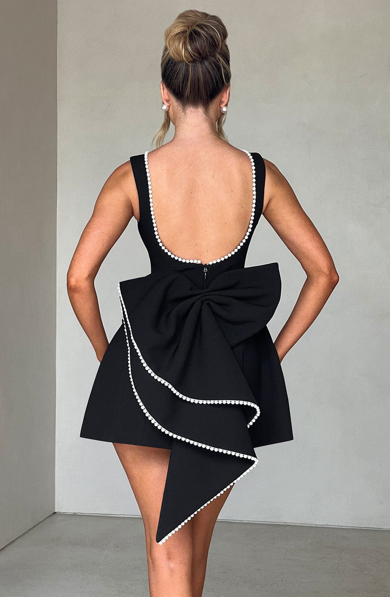Carrie Mini Dress - Black Babyboo Fashion Carrie Mini Dress - Black Babyboo Fashion