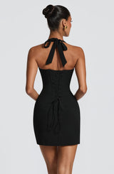 Cassia Mini Dress - Black Dress Babyboo Fashion Premium Exclusive Design