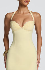 Cassia Mini Dress - Lemon Dress Babyboo Fashion Premium Exclusive Design