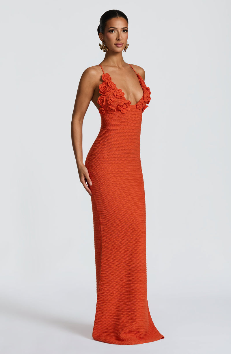 Shop the Celaena Maxi Dress - Orange