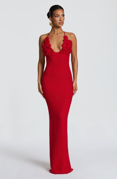 babyboo knit dress Buy Red Maxi Dress - Celaena Maxi Dress