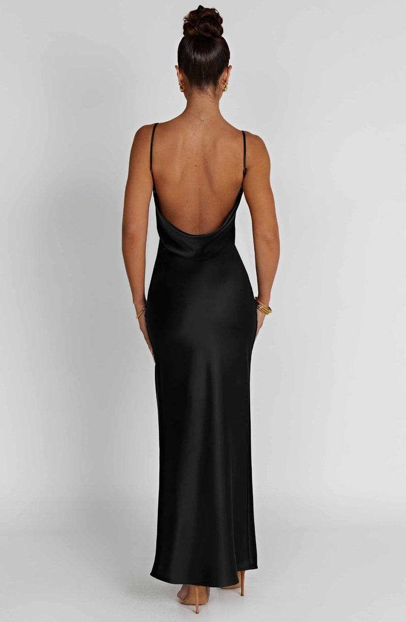 Celestina Maxi Dress - Black Dress Babyboo Fashion Premium Exclusive Design
