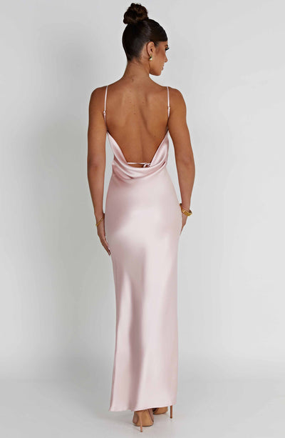 Celestina Maxi Dress - Blush Dress Babyboo Fashion Premium Exclusive Design