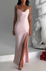 Celestina Maxi Dress - Blush Dress XS Babyboo Fashion Premium Exclusive Design