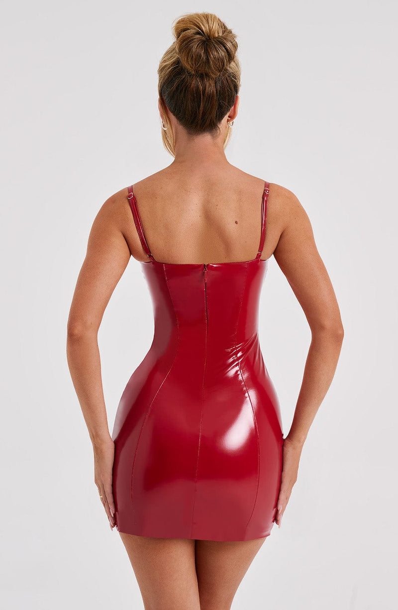 Charlie Mini Dress - Red Dress Babyboo Fashion Premium Exclusive Design