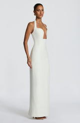 Charlotte Maxi Dress - Ivory Dress Babyboo Fashion Premium Exclusive Design