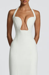 Charlotte Maxi Dress - Ivory Dress Babyboo Fashion Premium Exclusive Design