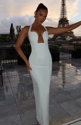 Charlotte Maxi Dress - Ivory Dress Babyboo Fashion Premium Exclusive Design