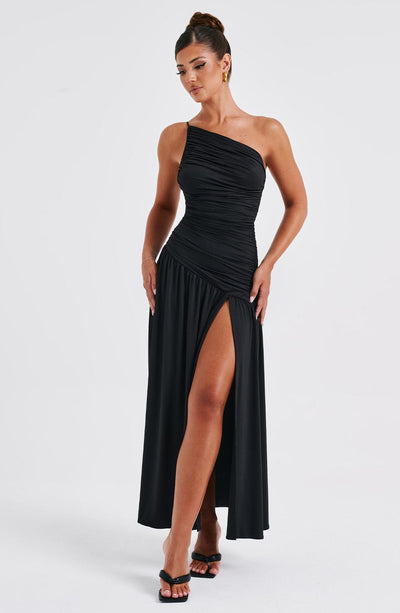 Claudia Maxi Dress - Black Dress XS Babyboo Fashion Premium Exclusive Design