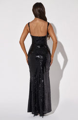 Corinne Maxi Dress - Black Dress Babyboo Fashion Premium Exclusive Design