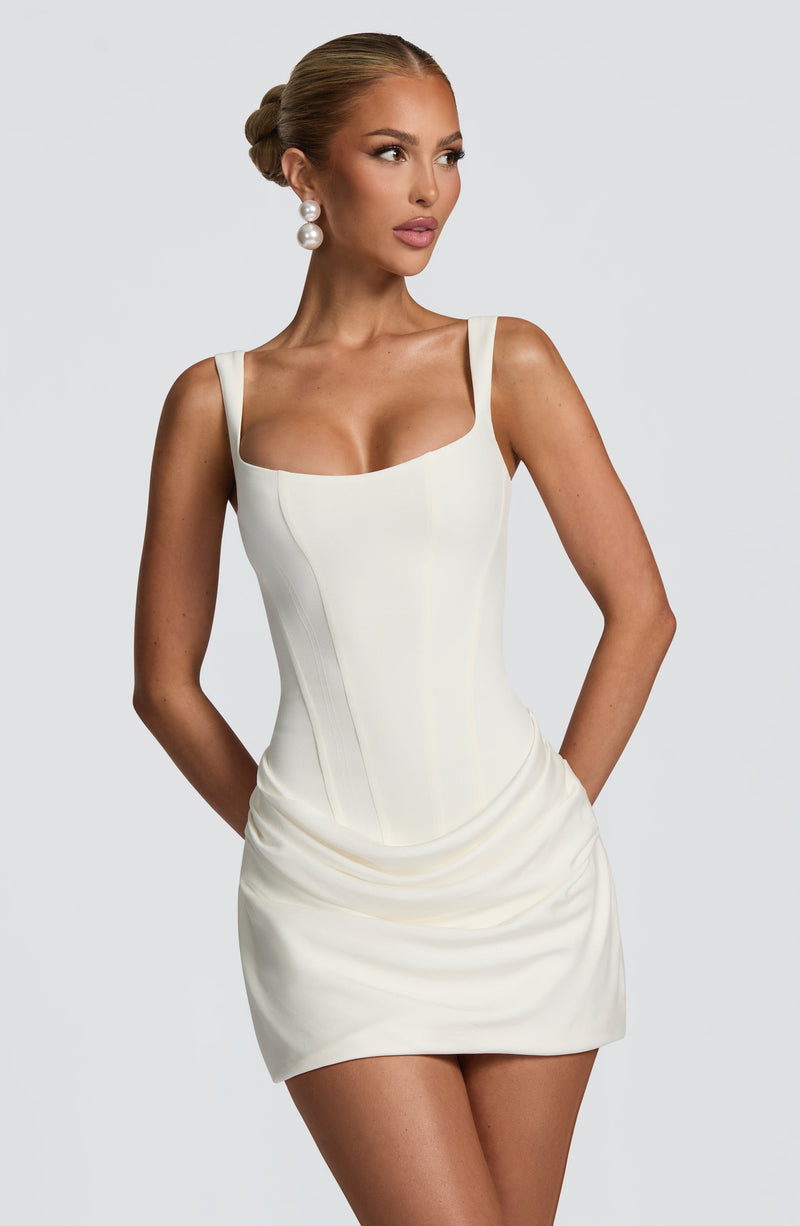 Cornelia Mini Dress - Ivory Cornelia Mini Dress - Ivory