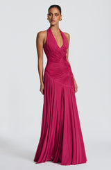 Cova Maxi Dress - Raspberry Dress Babyboo Fashion Premium Exclusive Design