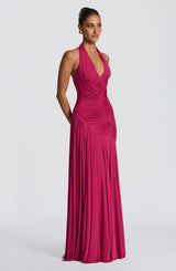 Cova Maxi Dress - Raspberry Dress Babyboo Fashion Premium Exclusive Design