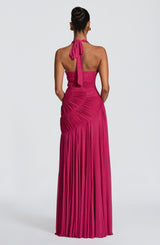 Cova Maxi Dress - Raspberry Dress Babyboo Fashion Premium Exclusive Design