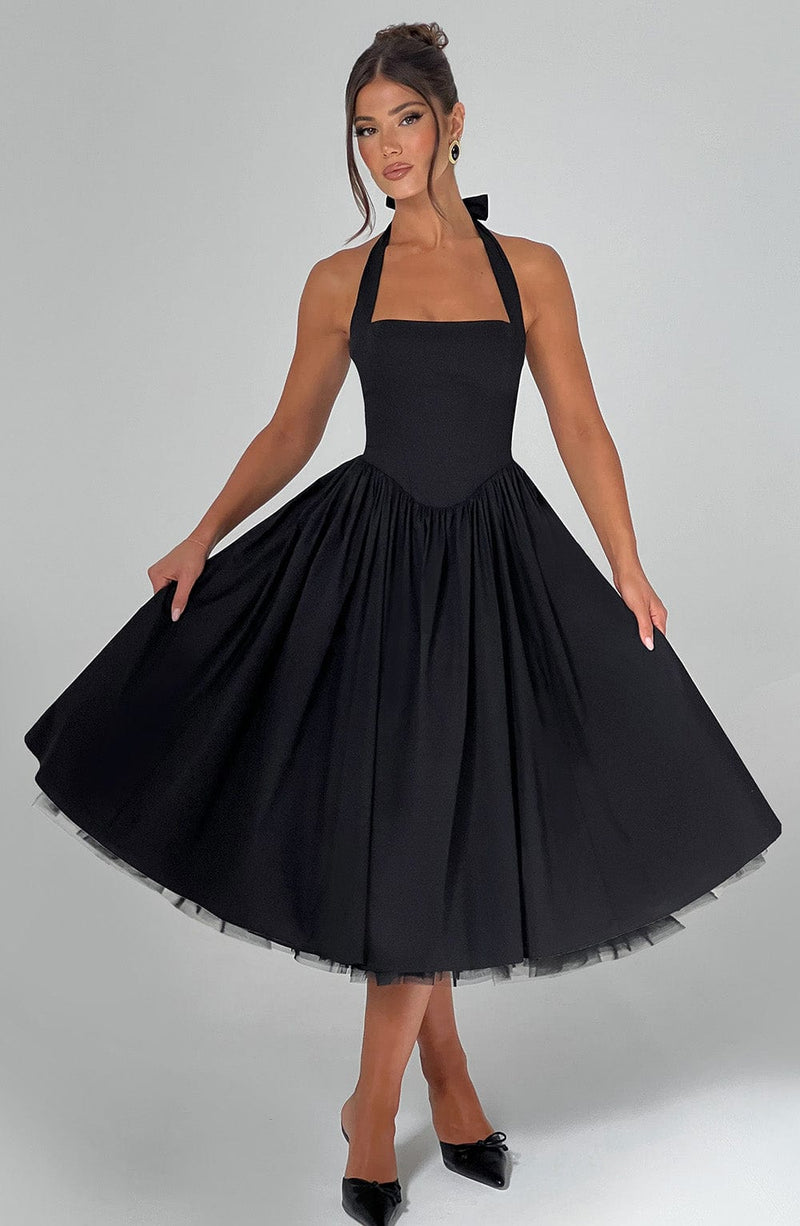 cressida midi dress The Cressida Lace Cutout Midi Dress Thread + Seed