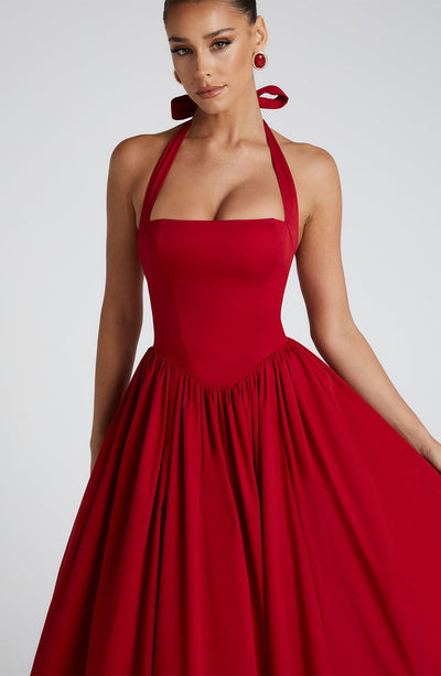 my red dress How to rock red lipsticks & red dresses!