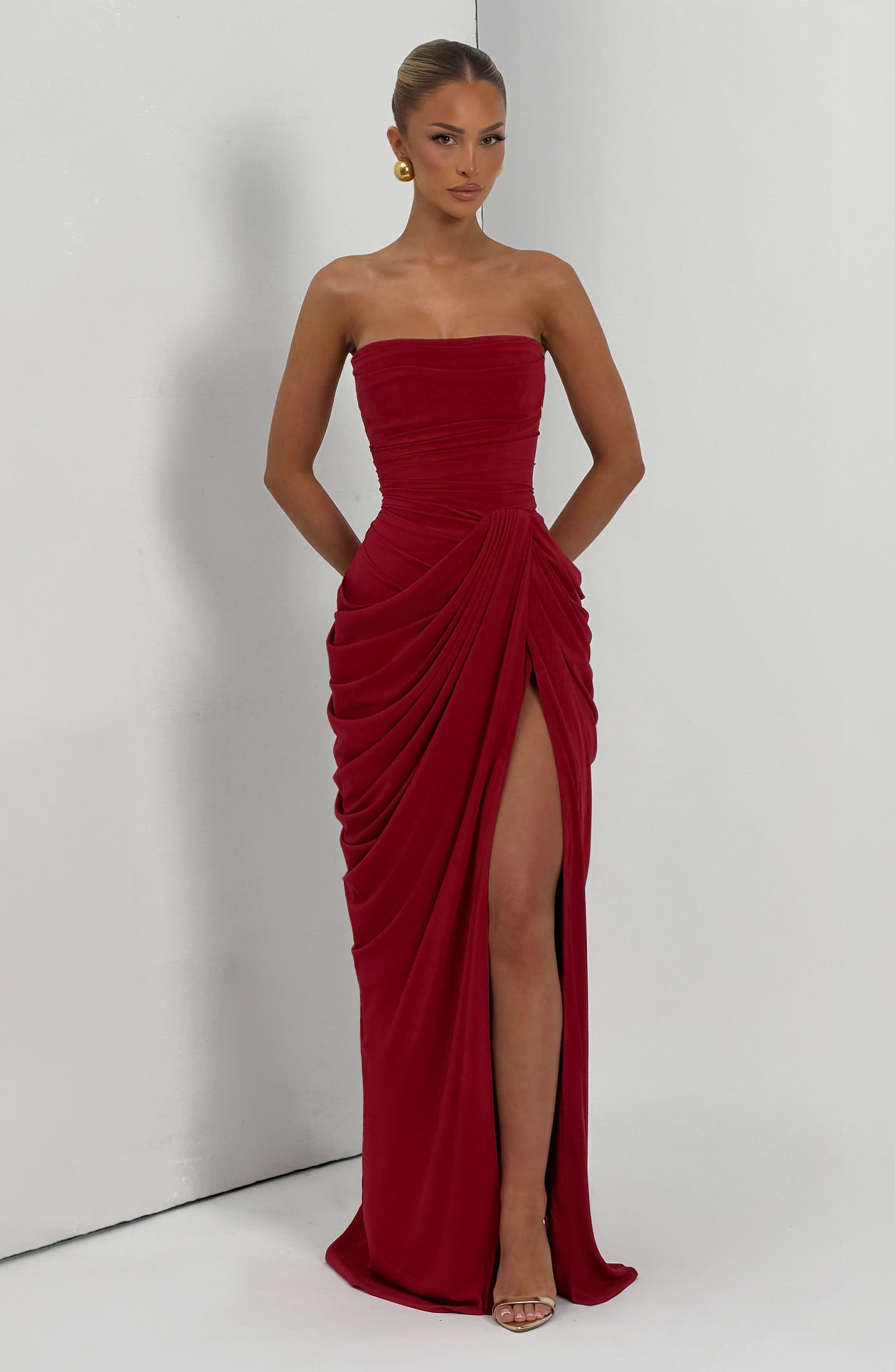 Red Maxi Dress