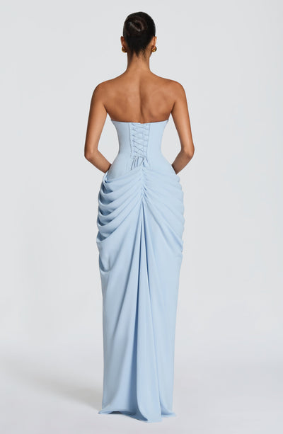 green emerald velvet dress Buy Navy Maxi Dress - Cyra Maxi Dress