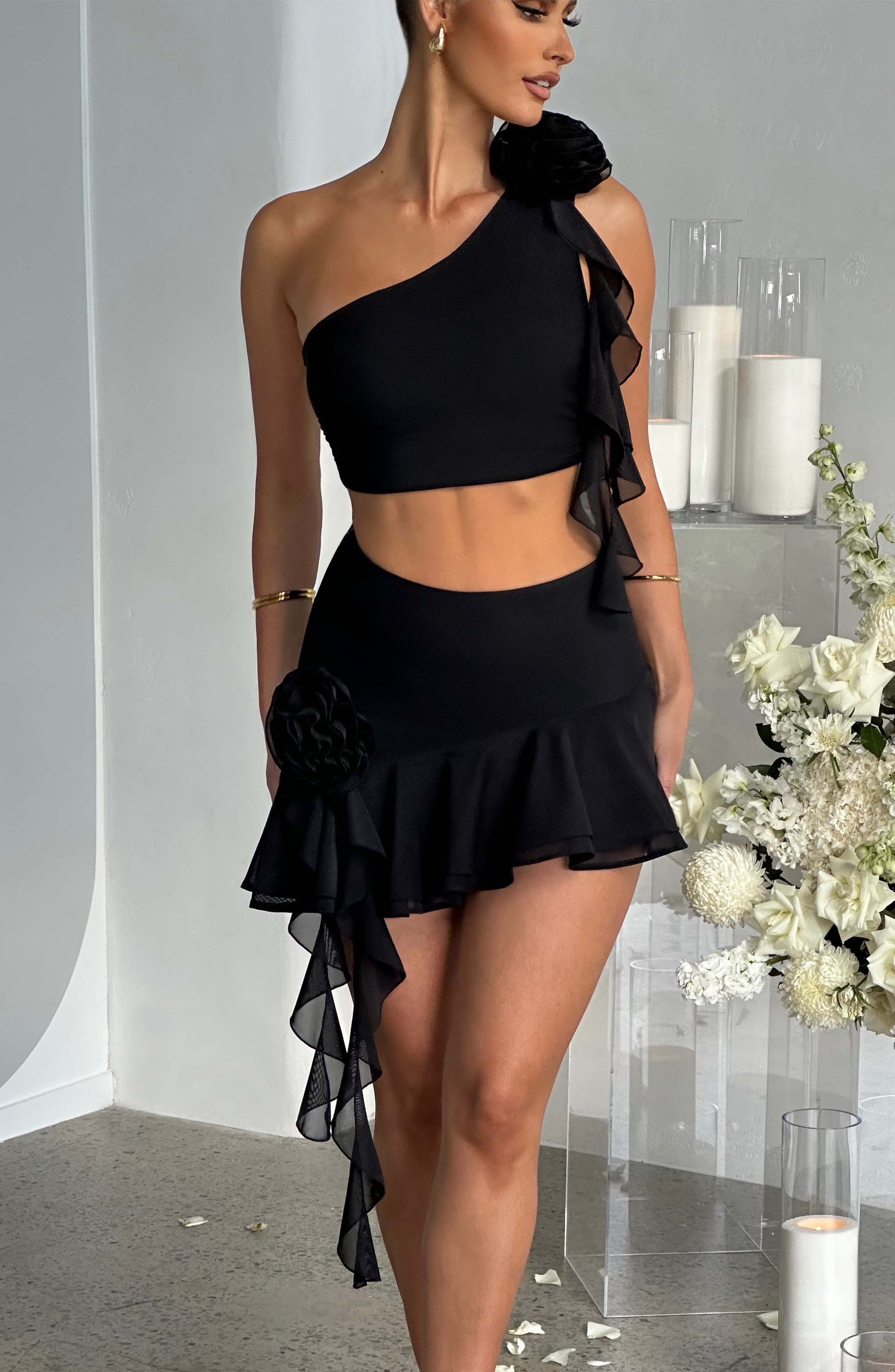 Daina Mini Skirt - Black – BABYBOO
