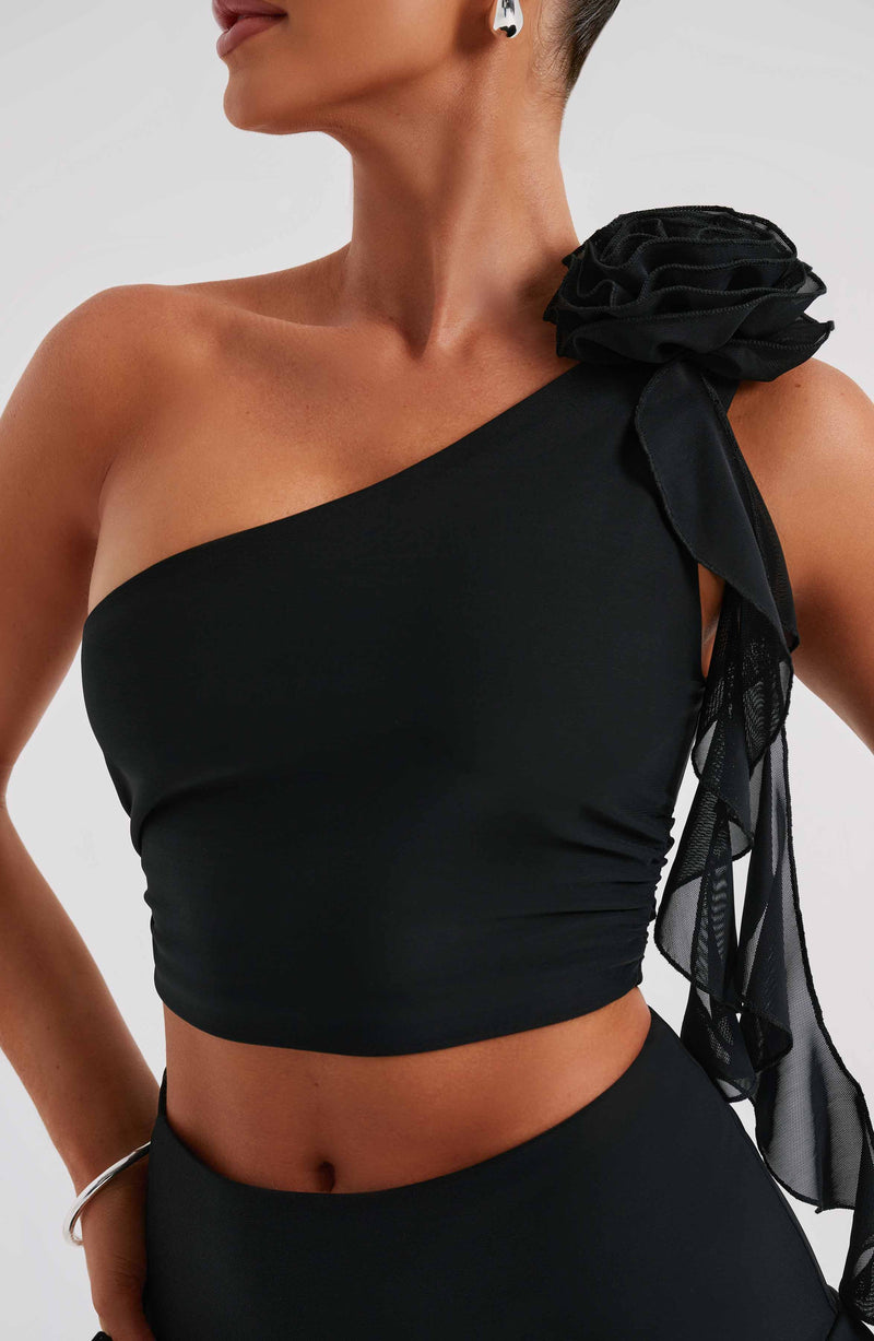 Daina Top - Black Tops Babyboo Fashion Premium Exclusive Design