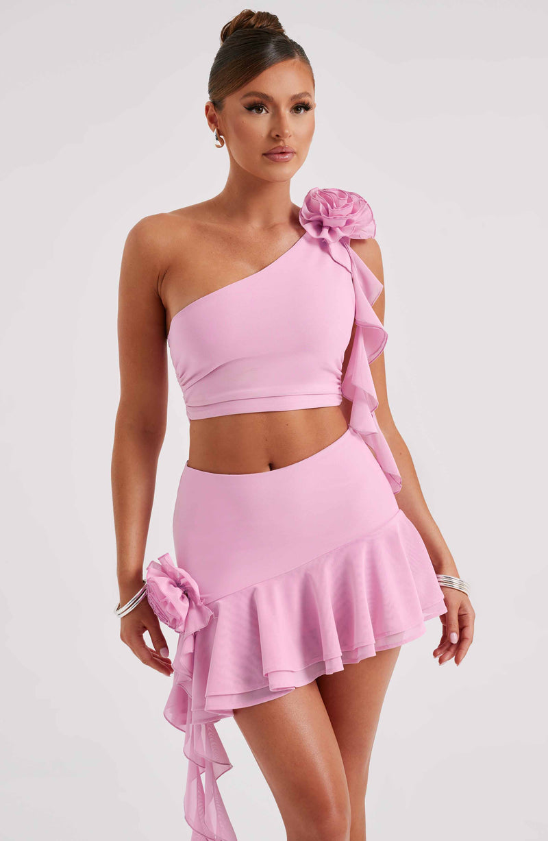 Daina Top - Pink Tops Babyboo Fashion Premium Exclusive Design