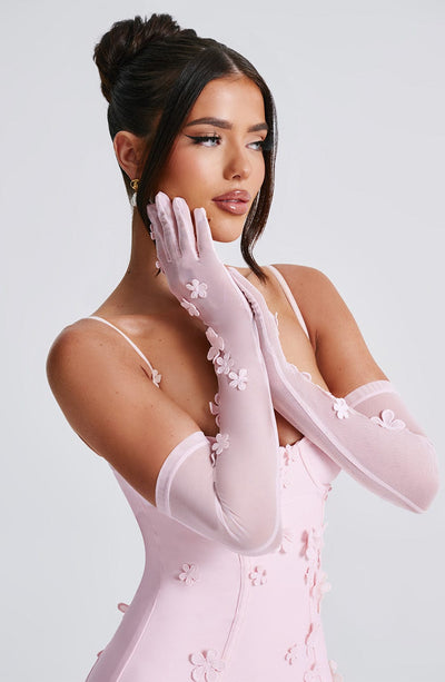 Dalary Gloves - Blush Babyboo Fashion Dalary Gloves - Blush Babyboo Fashion