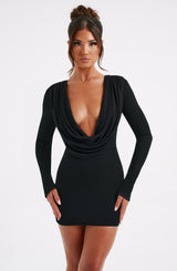 Danielle Mini Dress - Black Dress XS Babyboo Fashion Premium Exclusive Design