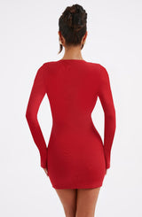 Danielle Mini Dress - Red Dress Babyboo Fashion Premium Exclusive Design