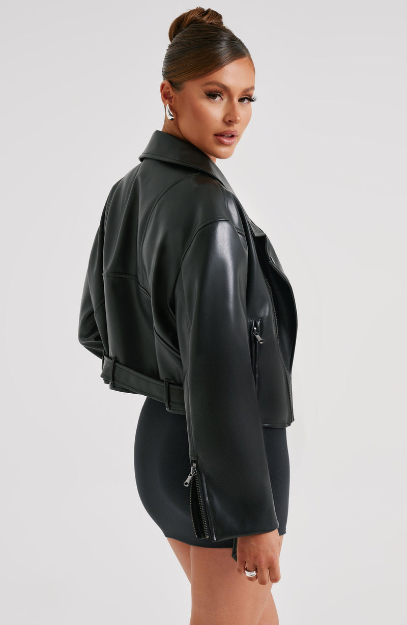 Davina Jacket - Black Jackets Babyboo Fashion Premium Exclusive Design