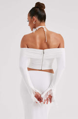 Deema Top - Ivory Tops Babyboo Fashion Premium Exclusive Design