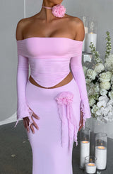 Deema Top - Pink Tops XS Babyboo Fashion Premium Exclusive Design