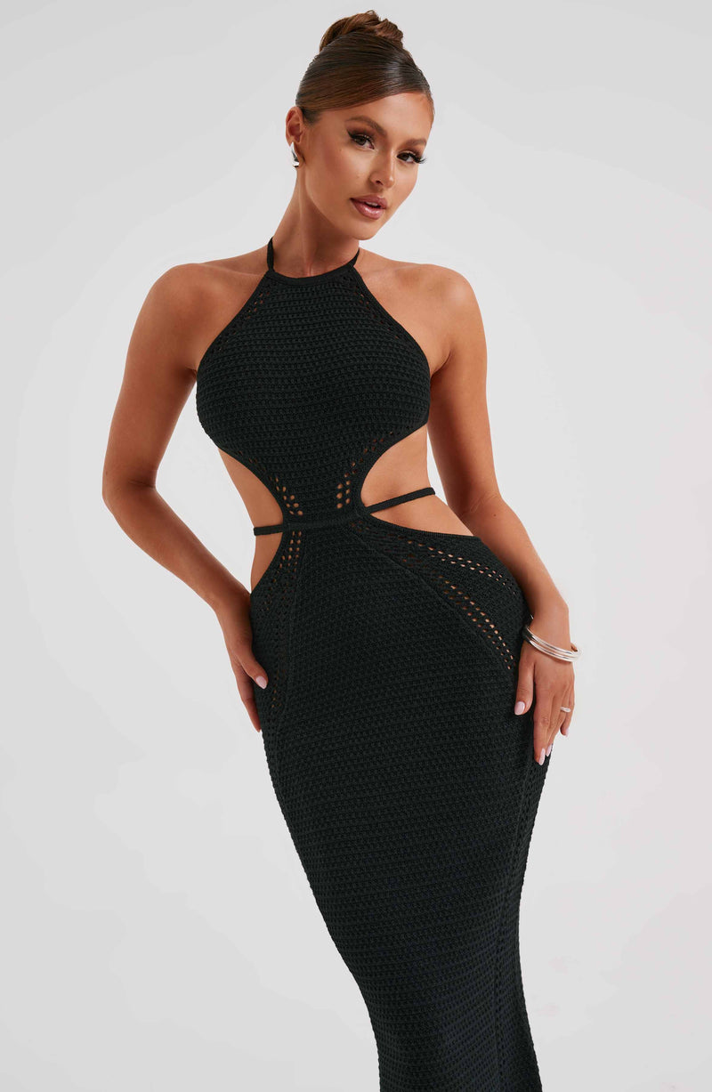 Delia Maxi Dress - Black Dress Babyboo Fashion Premium Exclusive Design