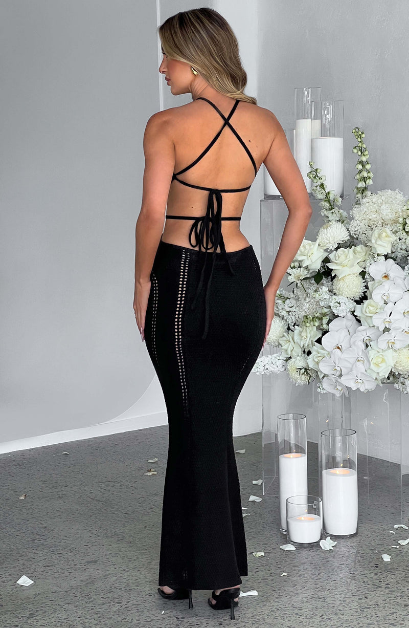 Delia Maxi Dress - Black Dress Babyboo Fashion Premium Exclusive Design