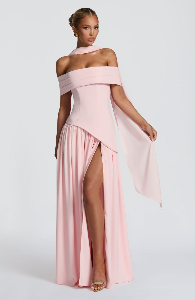 Delilah Maxi Dress - Blush Delilah Maxi Dress - Blush