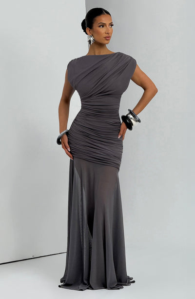 Demelza Maxi Dress - Charcoal Demelza Maxi Dress - Charcoal